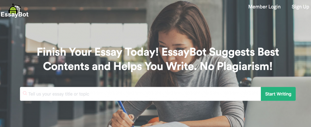 bots can write good essays