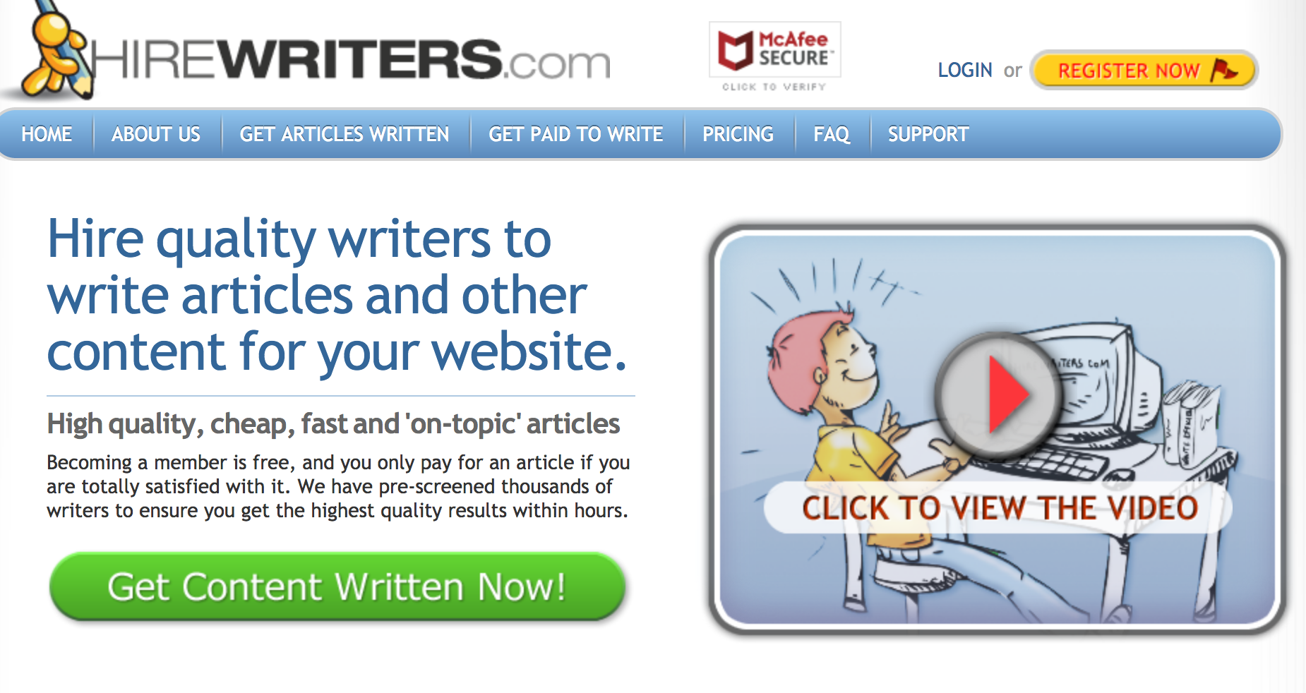 hirewriters review