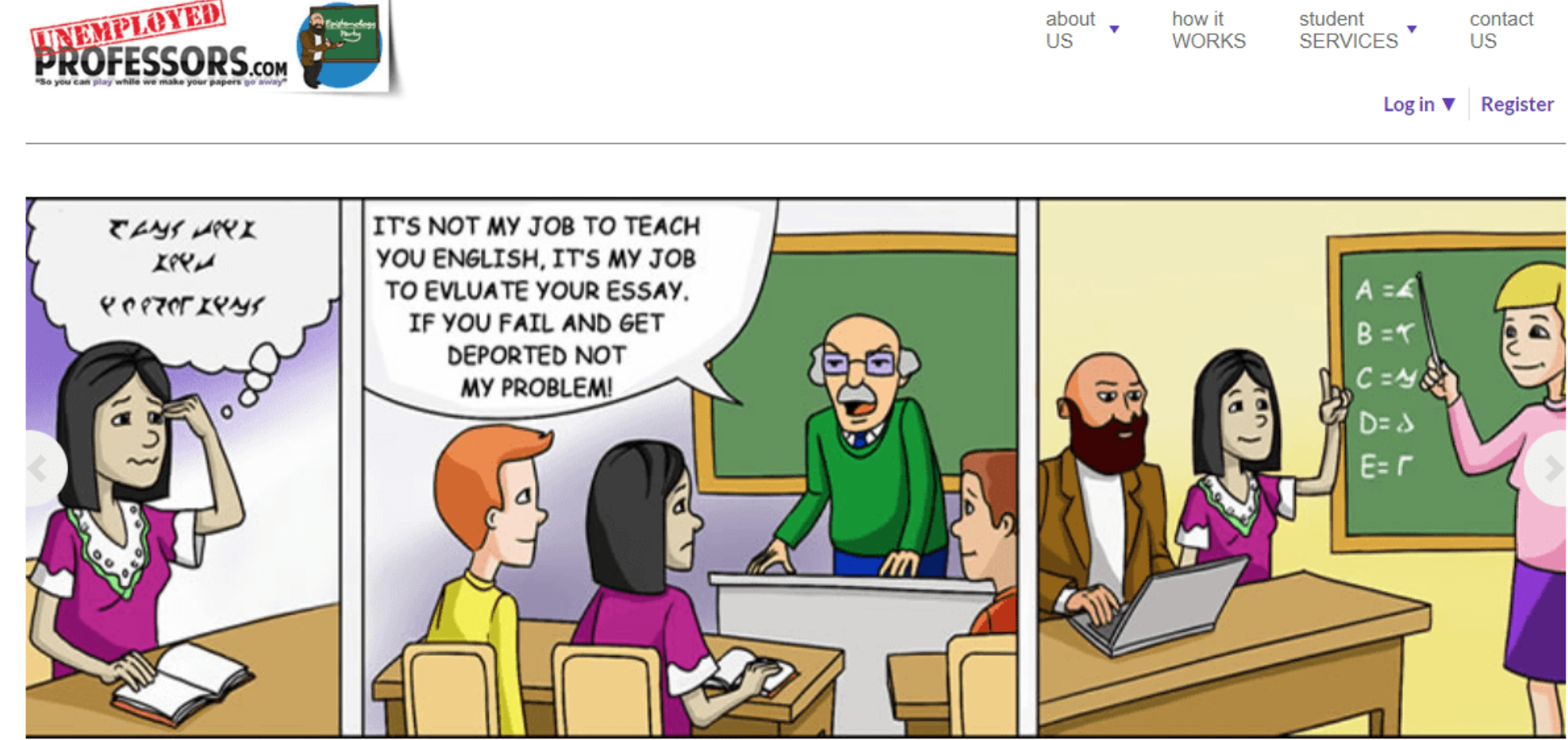 unemployed professors review